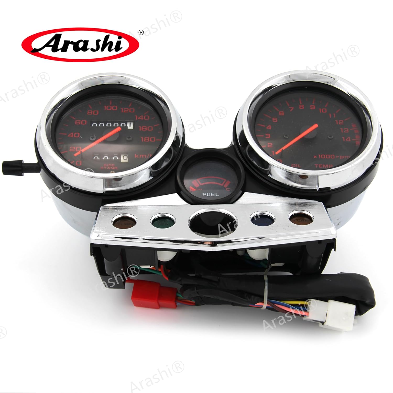 Arashi Speedometer Gauges Tachometer for Honda CB400SF 1997-1998, Motorcycle Replacement Parts Digital Odometer Cluster Speedo Meter Instrument