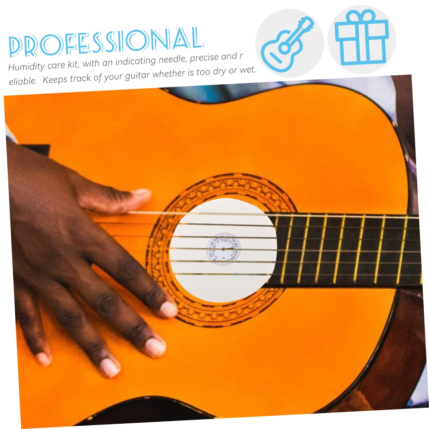 SUPVOX 5 Piezas Humidificadores De Guitarra Acustica Humidificador De Guitarra Acustica Para Guitarra Acustica Kit De Cuidado De Ukelele Hombre Abdominales Suite Clásico