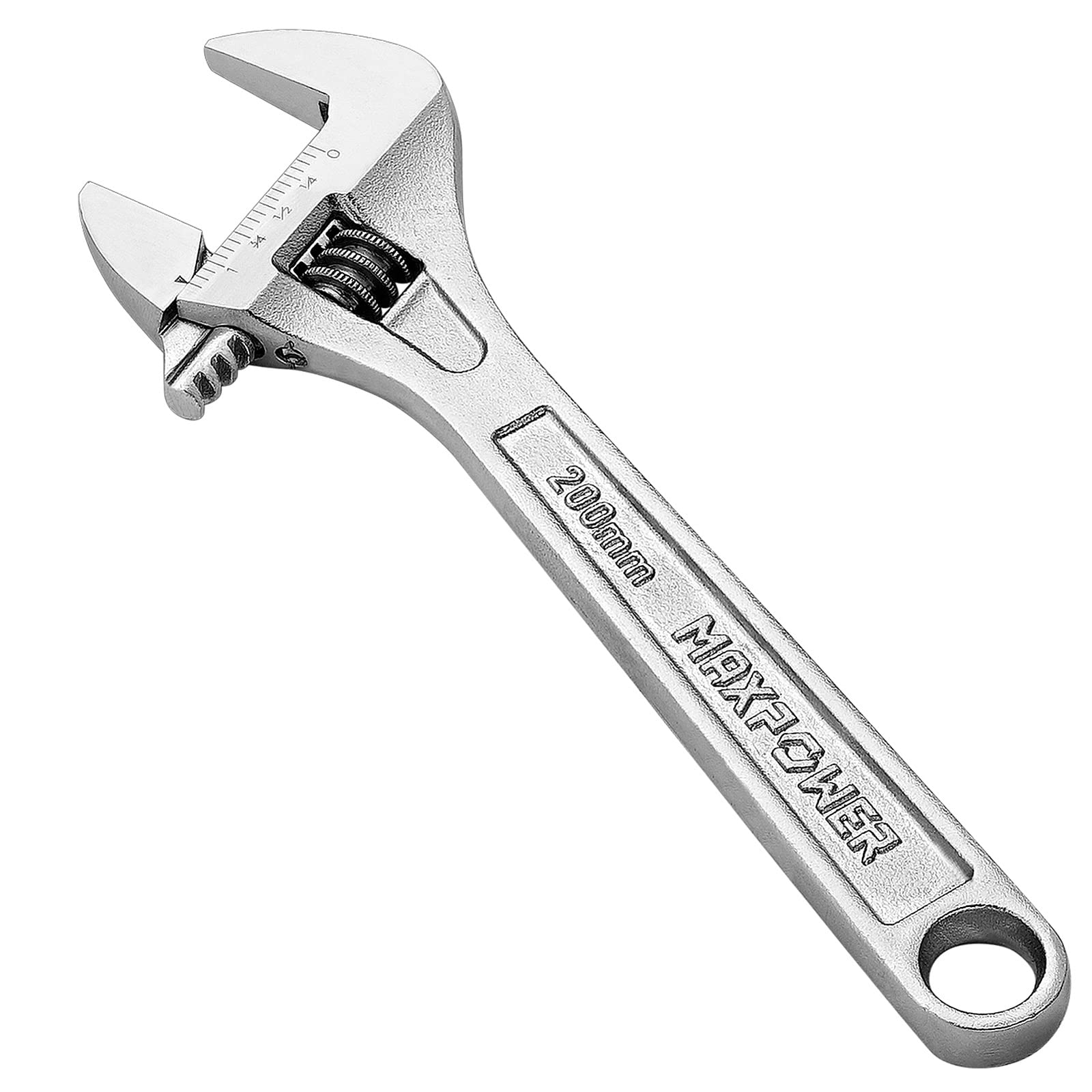 Buy MAXPOWER Heavy Duty Adjustable Wrench 8Inch, Adjustable Shifter Movable Spanner with Extra