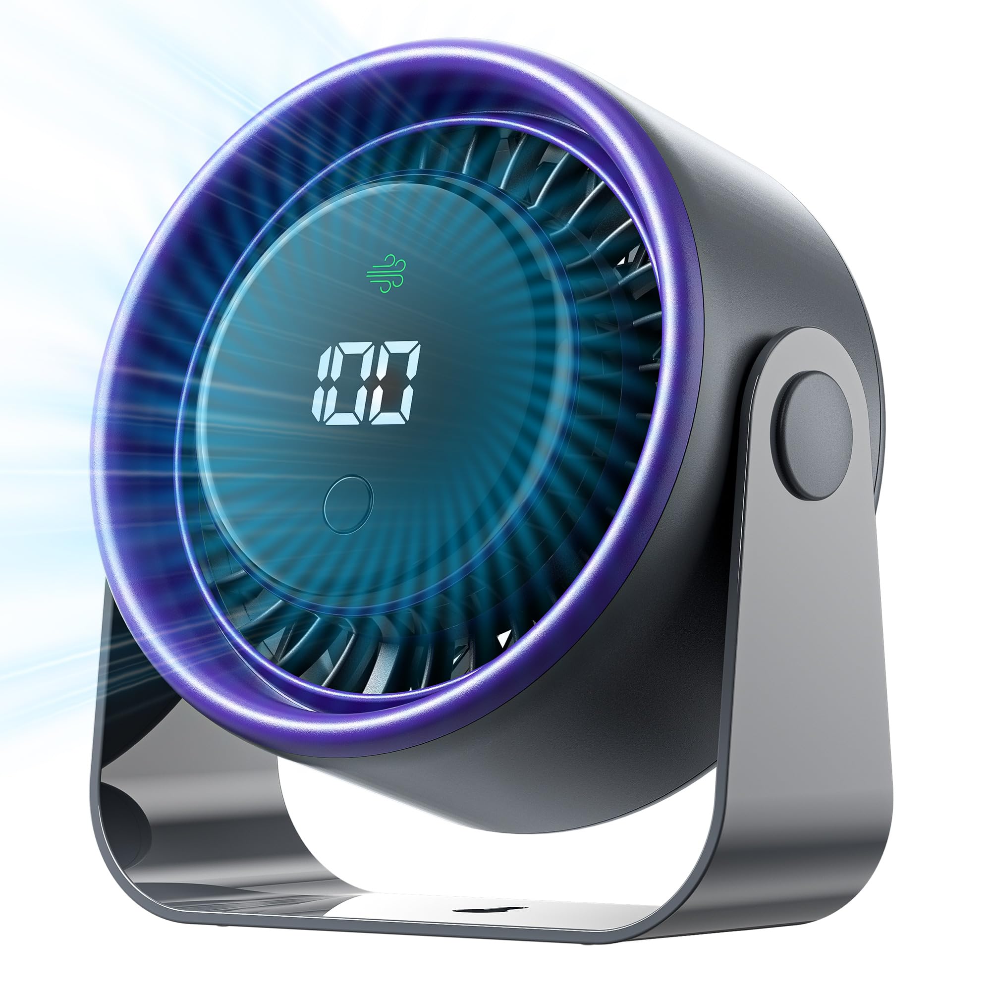 VENTION USB Desk Fans cooling quiet for bedroom small fan Wall Mountable