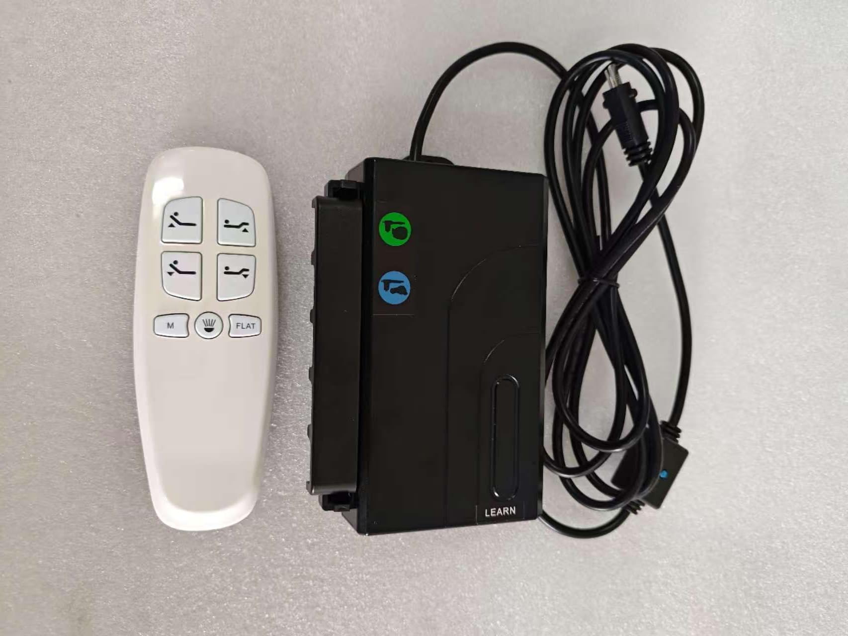 Adjustable Bed Remote for Richmat HJH13D Bed Remote Control and HJC18 Control Box Replacement Parts