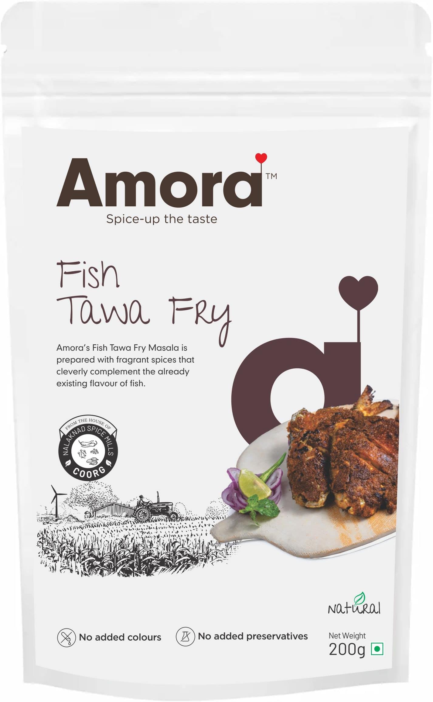 Amora Fish tawa fry - 200 gms
