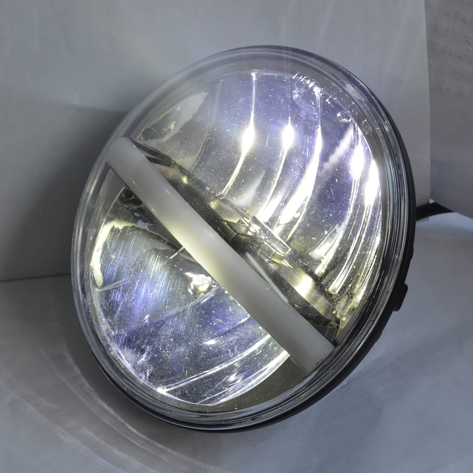 SXMA 2 LED da 7 pollici della linterna E-MARK LED aprobado del Cree con DRL Señal de vuelta 6000K Hi/lo Beam luces del faro para I ep W rangler JK 97-17 HL226