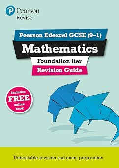Pearson REVISE Edexcel GCSE Maths Foundation Revision Guide incl. online revision, quizzes and videos - for 2026, 2027 exams