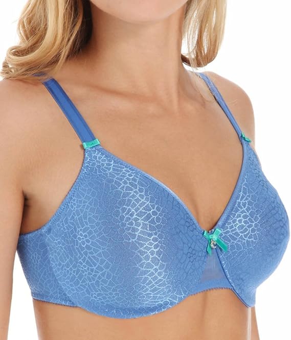 Chantelle C Magnifique Minimizer Bra, 40D, Carvel Blue at Amazon Women