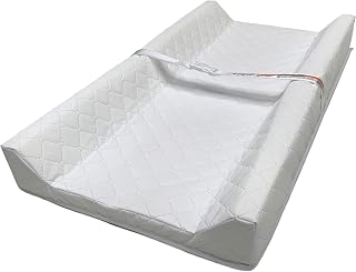 Summer by Ingenuity Contoured Changing Pad with Waterproof Liner & Quick-Release Safety Strap - Comfortable, Secure Baby Diaper Changer
