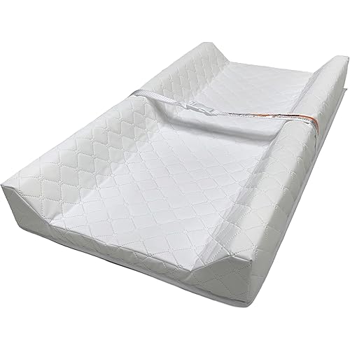 Summer by Ingenuity Contoured Changing Pad – Includes Waterproof Changing Liner and Safety Fastening Strap with Quick-Release Buckle