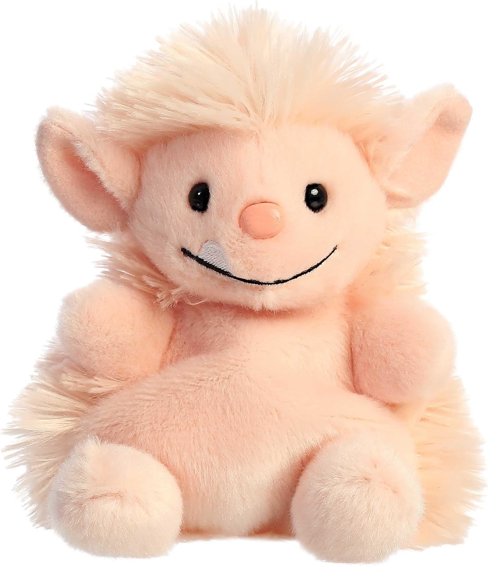 Aurora® Adorable Palm Pals™ MOH Ogre™ Stuffed Animal - Fun Collectible Plush for Kids and Adult Collectors - Perfect for Decorating Rooms and Birthday Gifts - Pink 4 Inches