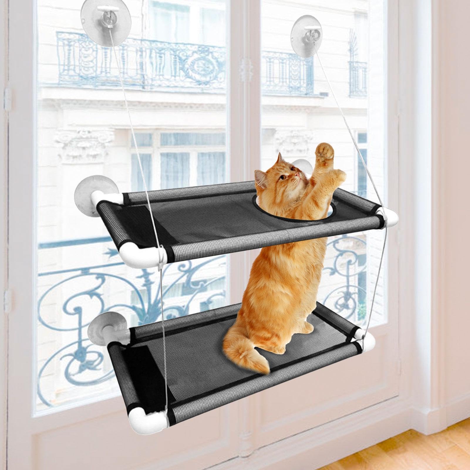 Katzen Fensterbett Saugnapf