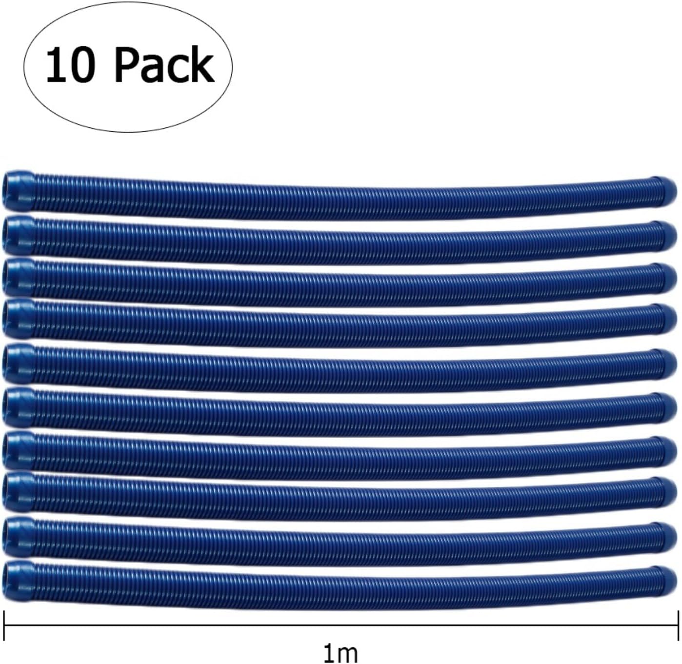 Automatic Pool Cleaning Machine Regular Model, 10 x Blue Hose Cover, Non Electrified