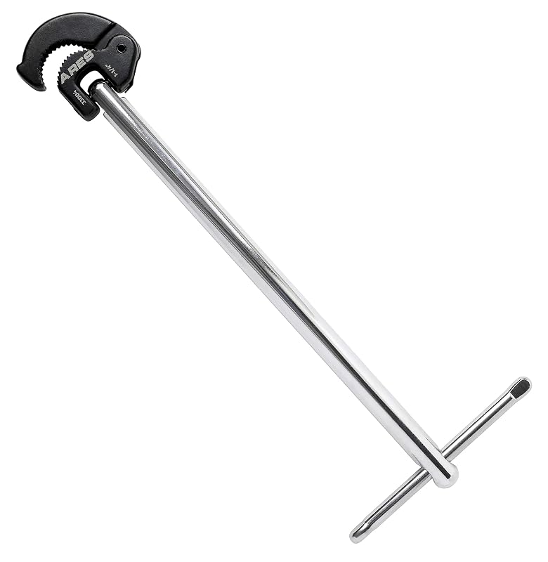 Chave para Pia ARES 330004 com Mordente Ajustável de 9,5 a 31,8 mm e Haste de 27,9 cm