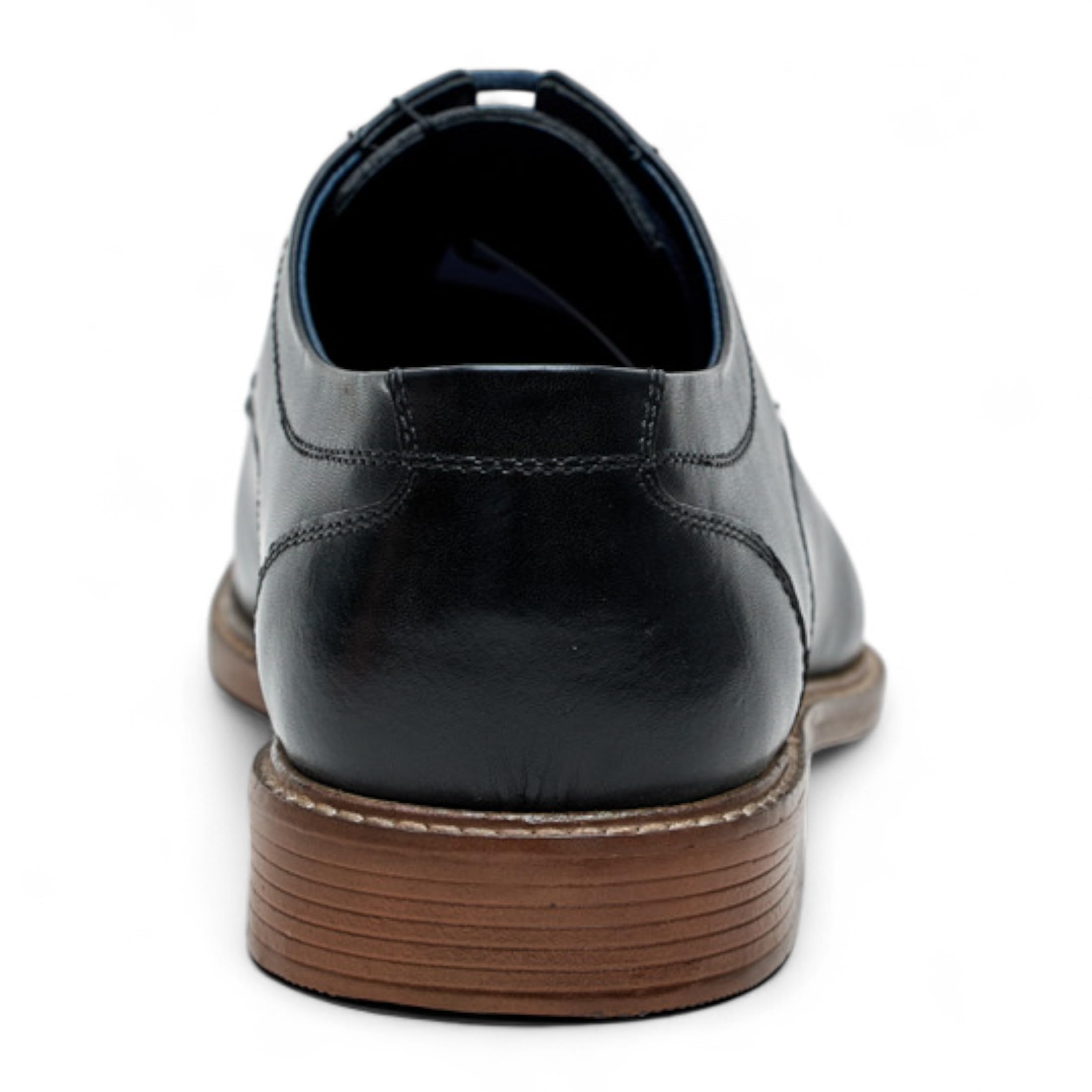 Scarpe Derby Formali da Uomo Pethick in Pelle Nera, Stile Oxford Brogue, da Matrimonio e da Ufficio
