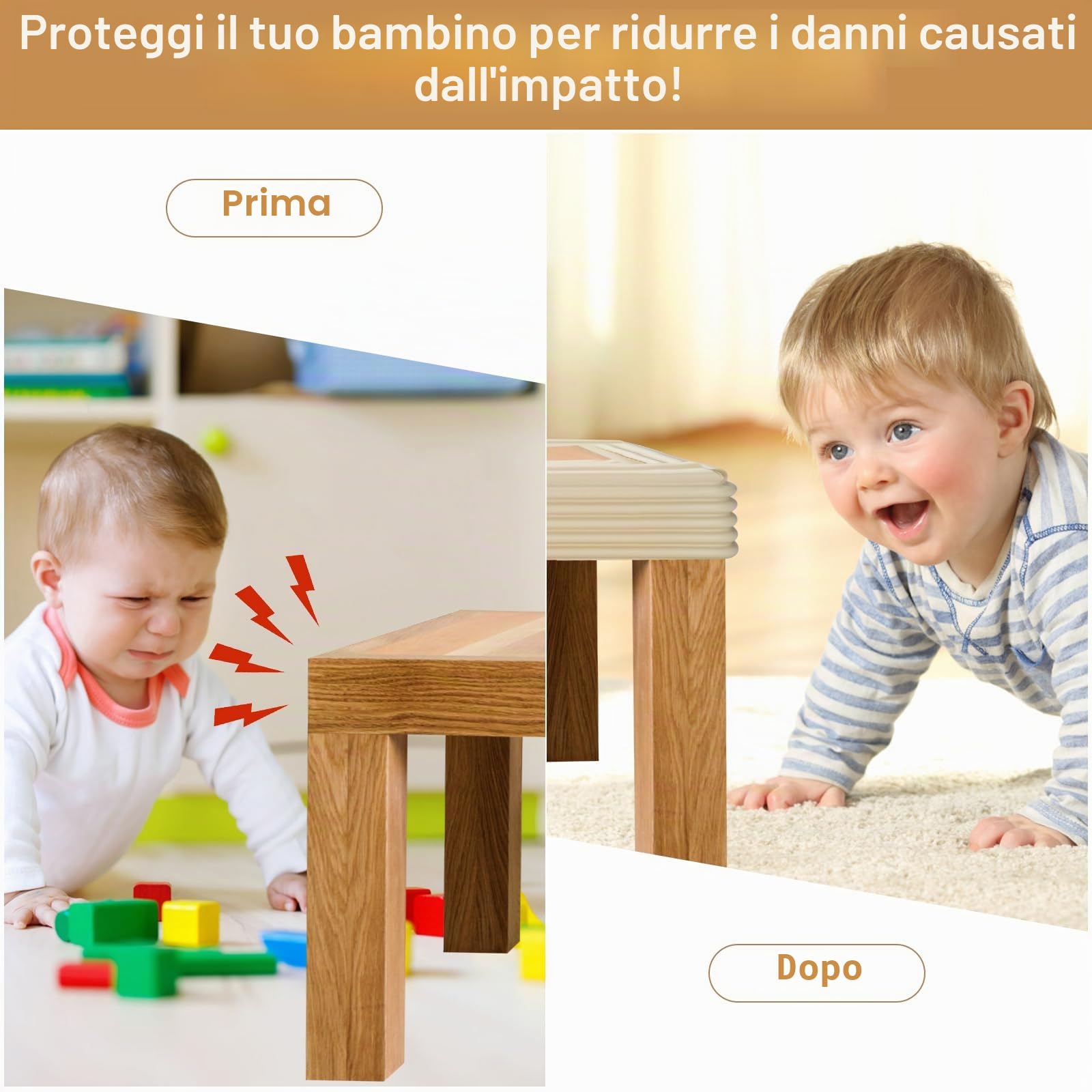 Paraspigoli Angolari Per Bambini Anti Collisione Sicurezza Paraspigoli Per Vecchio Schiuma Adesiva Anti Collisione Extra Spesso Bordi Protezione Protezione Scrivania Computer Mobili Beige