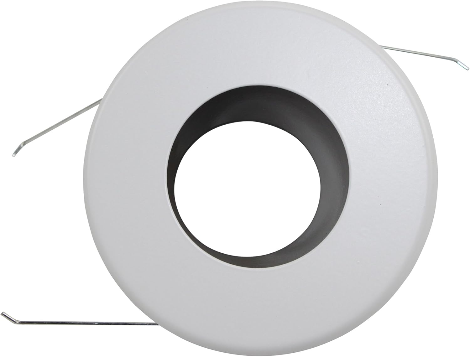 LG102 4" Recessed Lighting Trim, 2" Pinhole Cone, White w/Black Cone, Low Voltage