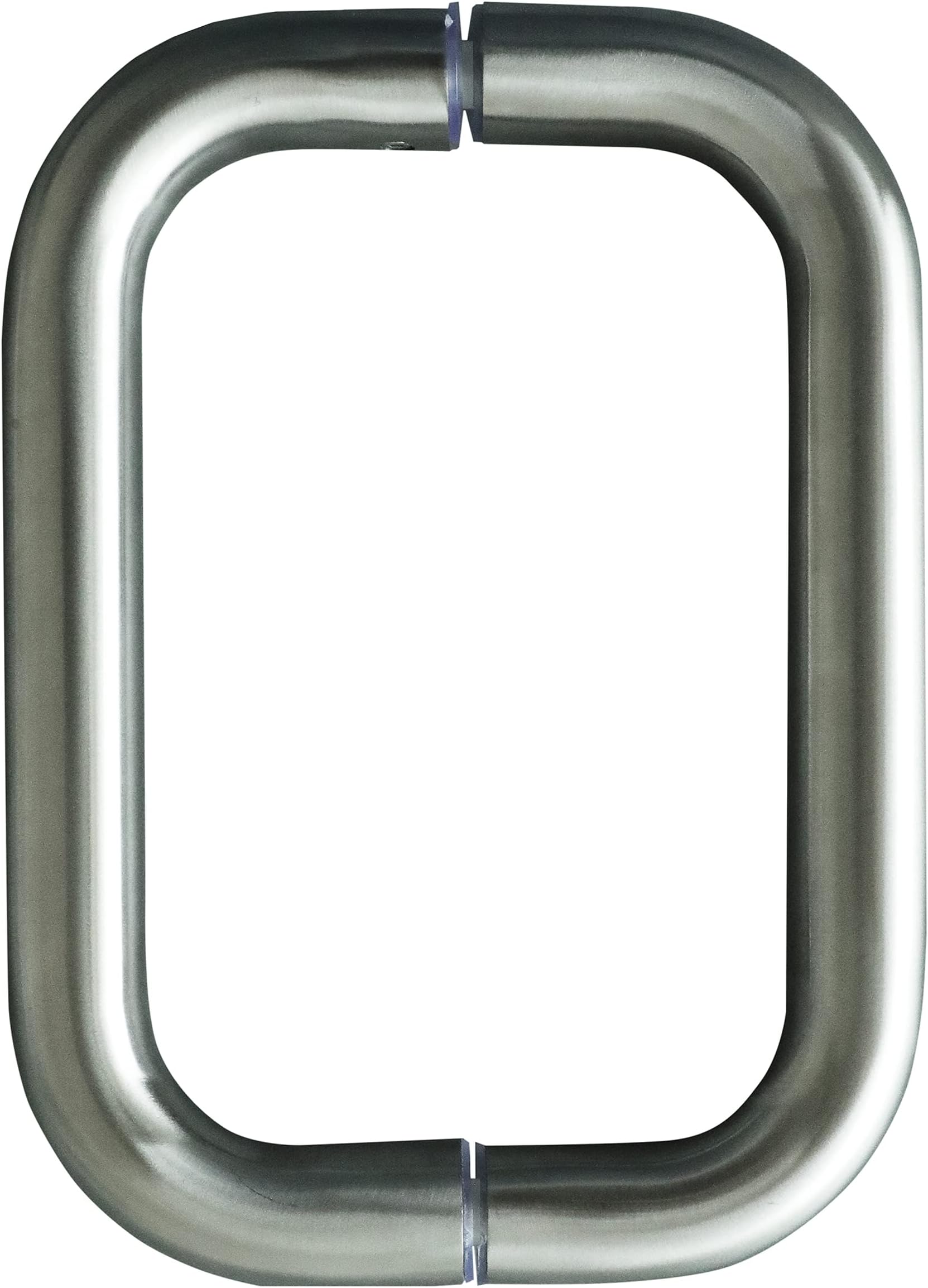 C.R. LAURENCE SDPR6SC CRL Satin Chrome 6" Tubular Back-to-Back 3/4" Diameter Shower Door Pull