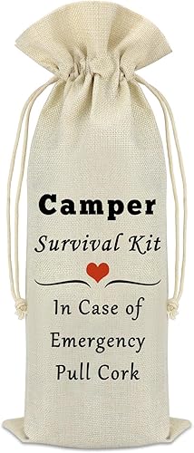 Wine Bag Camping - Camping Gifts For Girlfriend