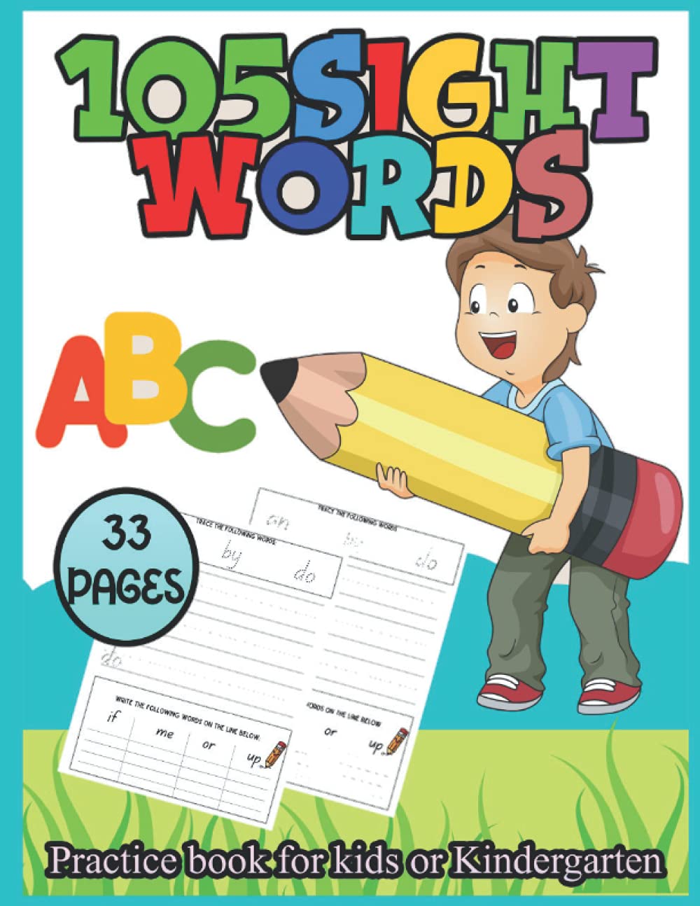 Buy 105 WORDS: Print Writing the Alphabet, Numbers, Words and Number ...