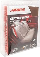 Vista 8 de ARIES 3146-18 Seat Defender 58 pulgadas x 55 pulgadas, protector universal impermeable marrón para asiento de coche