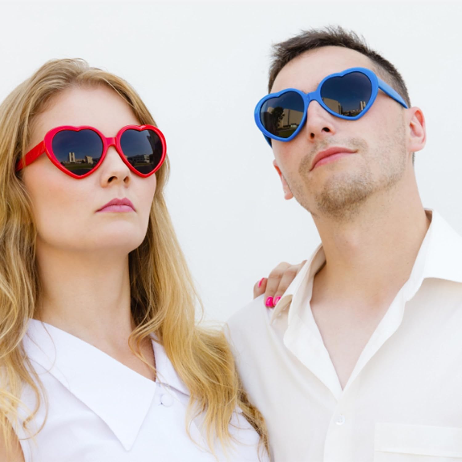 Kursan Black Heart Sunglasses for Women Polarized Lovely Shaped Cute Sun Glasses Shades UV400 - Image 8