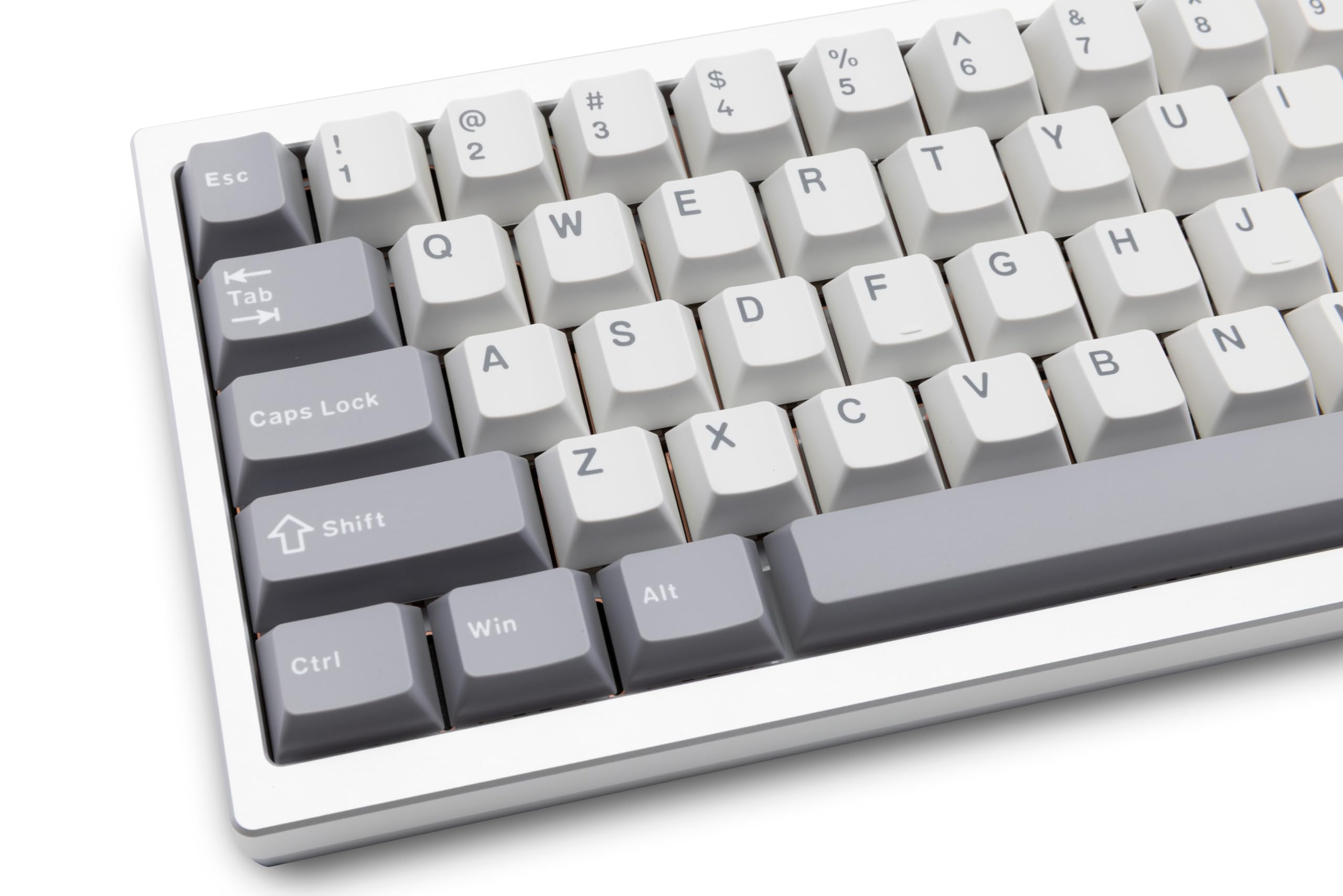 WOBKEY「ZEN65 RT」シルバー WOBKEY Zen 65 65% Quick Release Wireless Mechanical Keyboard with
