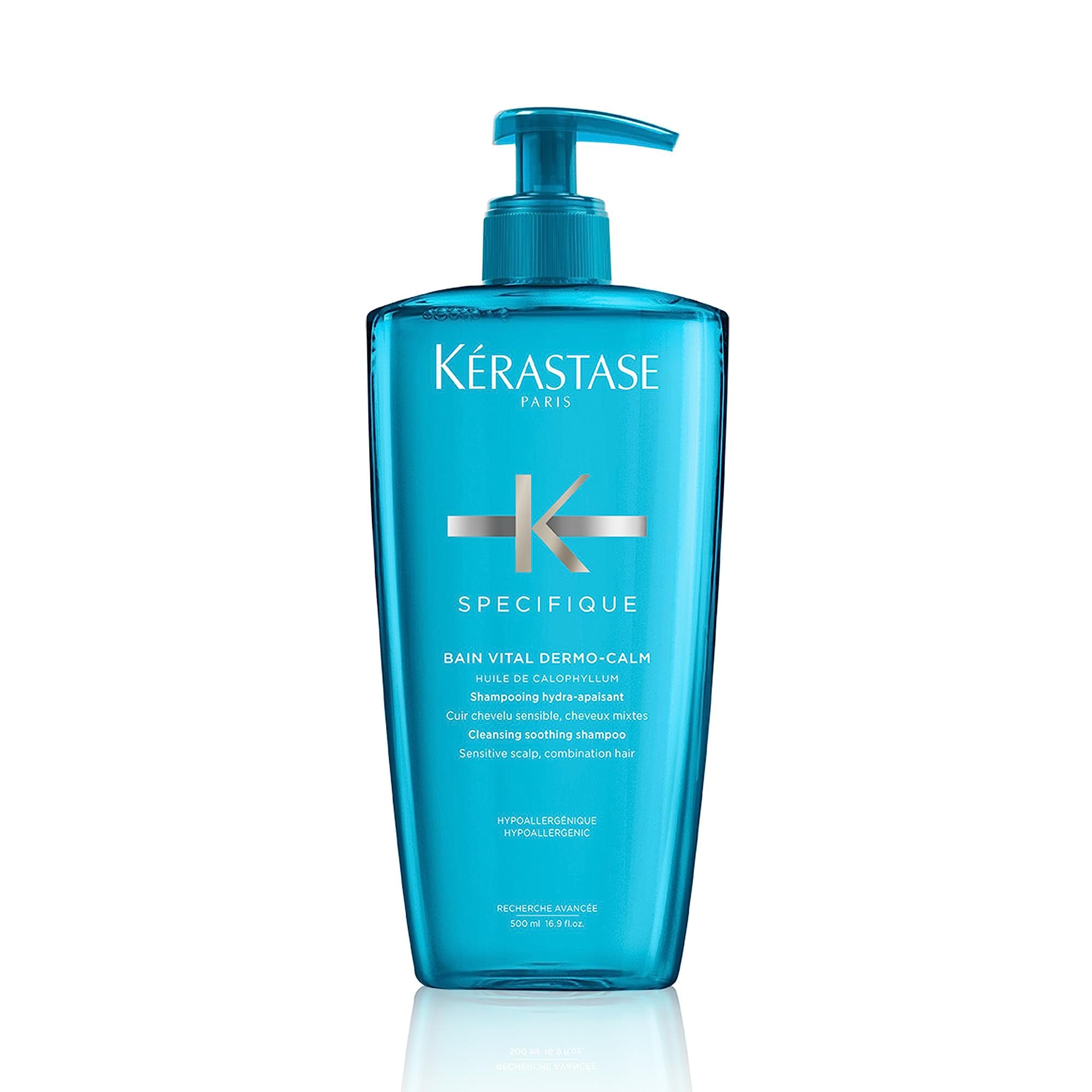 Kérastase, Spécifique Dermo-Calm, Shampoo Idra-Lenitivo, Per Cuoio Capelluto Sensibile, Bain Vital, 500 ml