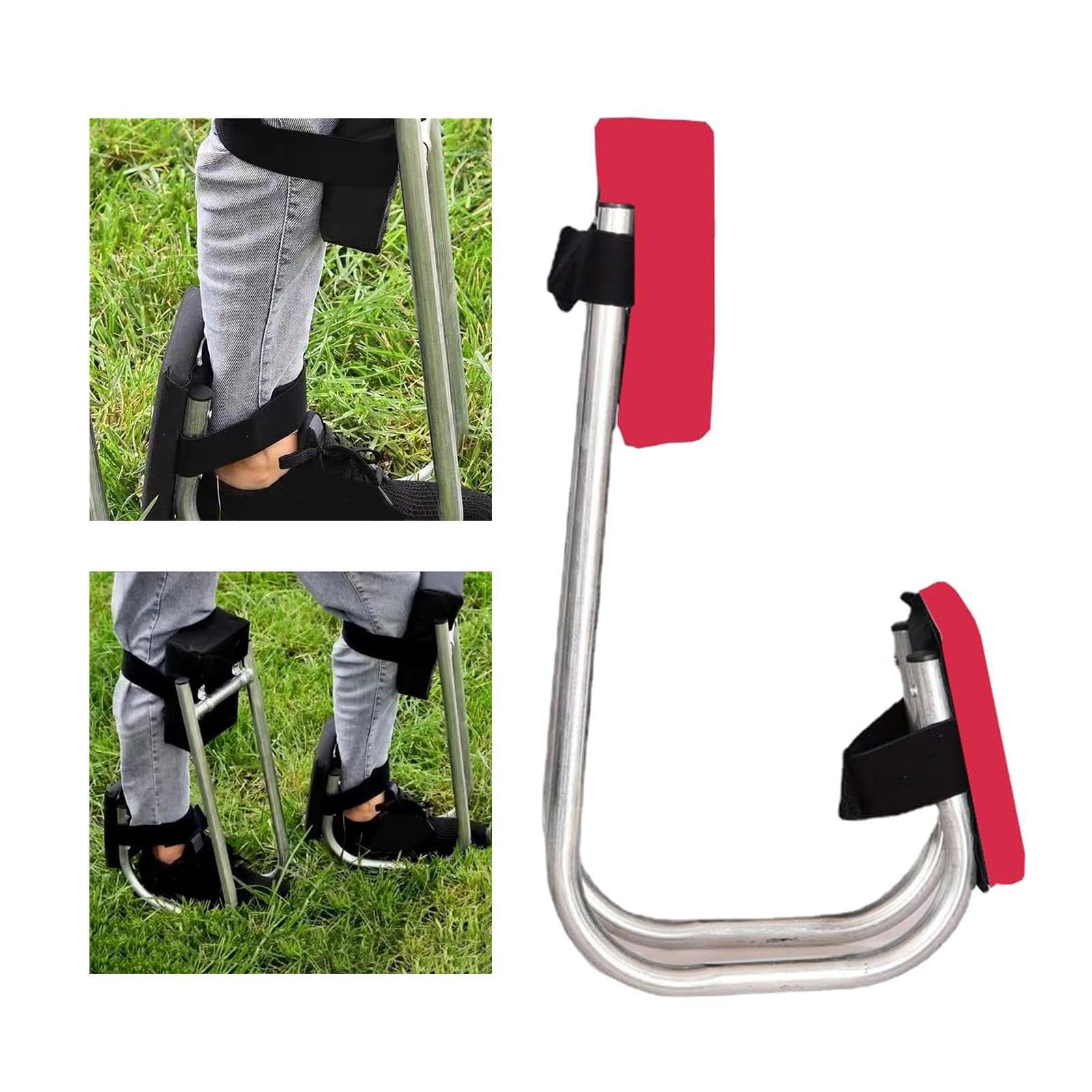 Supporto per Ginocchio, Sedile per Ginocchio per Giardino, Portatile e Compatto, Comodo, per Agricoltori e Appassionati di Giardinaggio, Supporto per Sedile Protettivo,