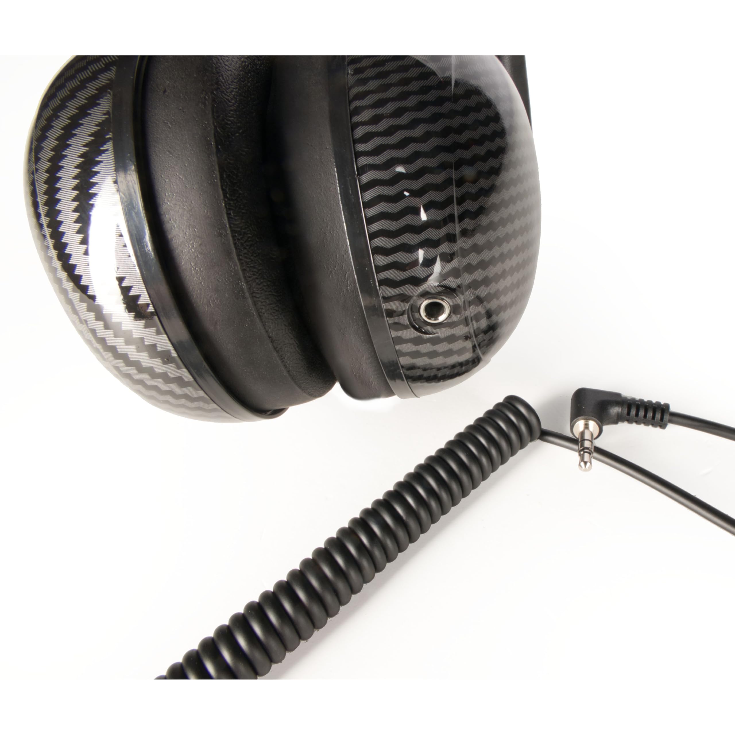 Gehörschutz Kopfhörer für Drummer, 25 dB Geräuschisolierung, 40 mm Treiber, 10 Hz-30 kHz Frequenzbereich, 3,5 mm Klinke, 6,3 mm Adapter, faltbar, komfortabel, ideal für Proberaum und Live-Sessions