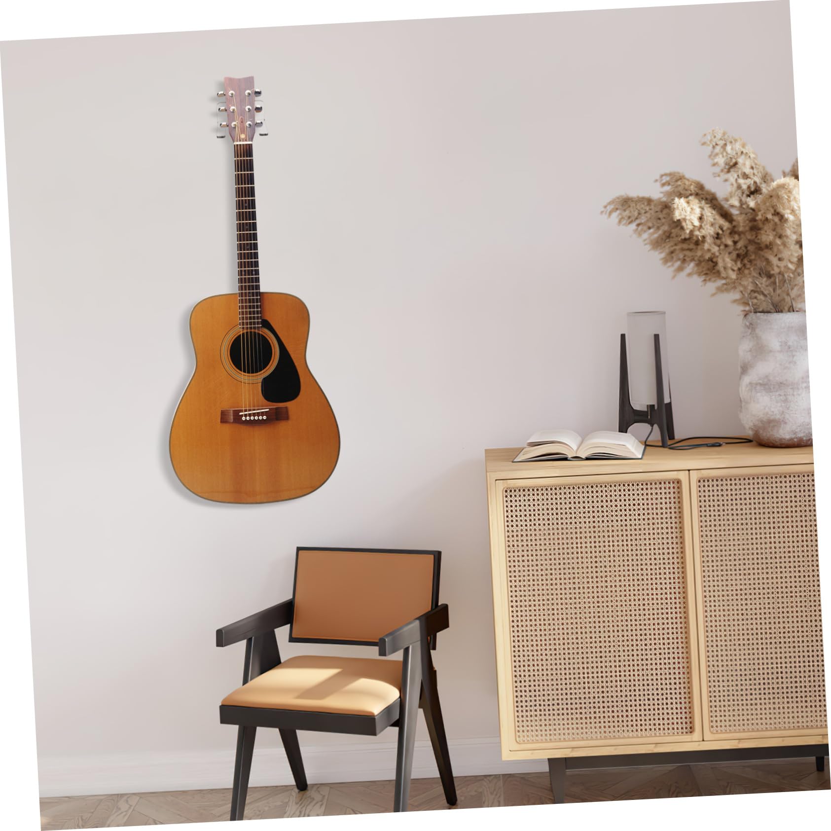 ibasenice 9sets Gancio Da Muro Per Chitarra Acrilico Trasparente Supporto Elegante Per Strumenti Musicali Corda Facile Installazione e Versatile Per Chitarre e