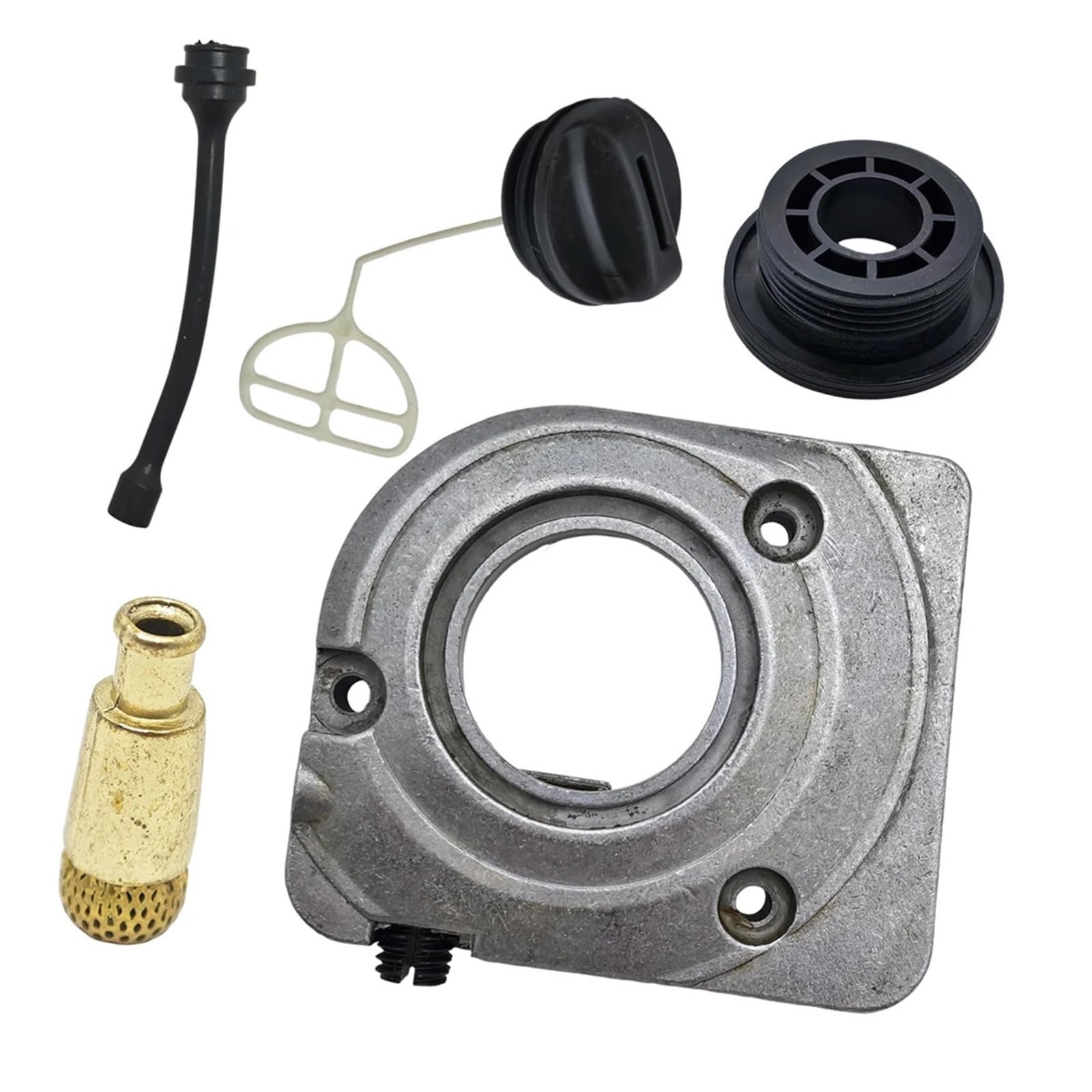 Kit de Engranaje de Tornillo sin Fin de línea de Aceite Apto for 394 394XP 395 395XP Filtro de Tapa de engrasador de Motosierra 503 46 37-02,503463702 reemplazo