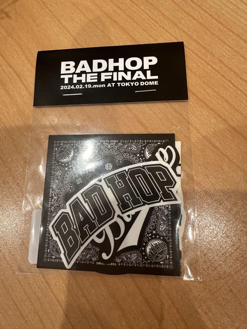 Amazon.co.jp: BADHOP ステッカー 東京ドーム 解散 : おもちゃ