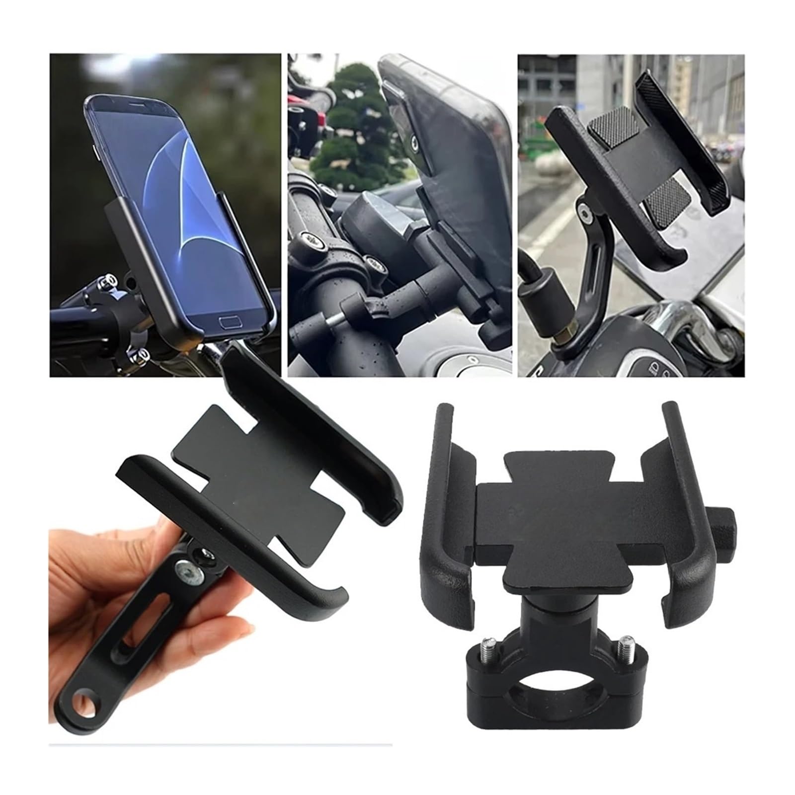 Porta Cellulare Moto Per T-Max 500 TMAX 500 560 TMax 530 Accessori Motocicletta Manubrio Supporto Per Cellulare Supporto Per GPS(Aa-2)