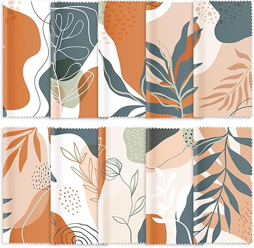 Miniatura 12 de Sinmoe 20 Piezas Paños de Limpieza de Microfibra Diseño Lindo de Mármol Paño de Microfibra Suave Regalos Multicolor Toallitas Limpiadoras