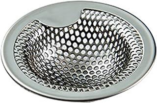 排水溝 排水口 排水口ごみ受け ゴミ お風呂 ユニットバス 洗面台 シンク キッチン 水回り ヘアキャッチャー ヘアストッパー 排水口カバー ステンレス製 抗菌 防錆 取っ手付き サイズ選べる 4cm口径対応 (Sサイズ)