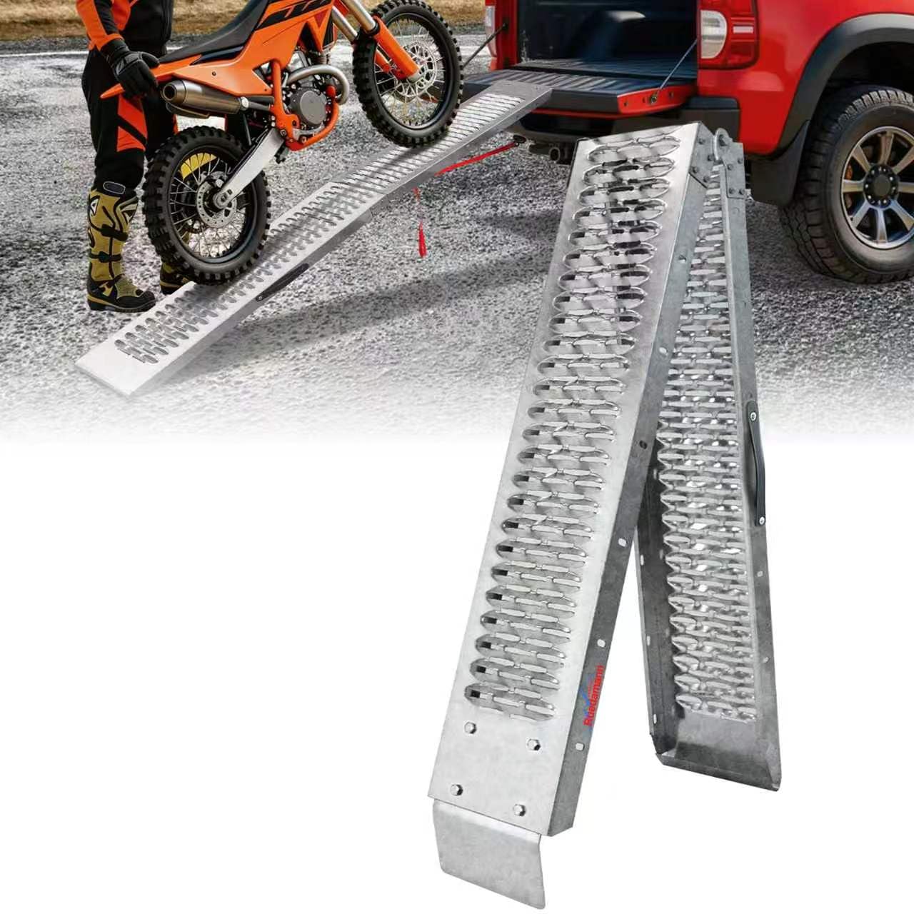 RUEDAMANN アルミ製　バイク他　スロープ　ラダー Amazon.co.jp: Ruedamann バイク スロープ 長さ210cm 耐荷重227kg