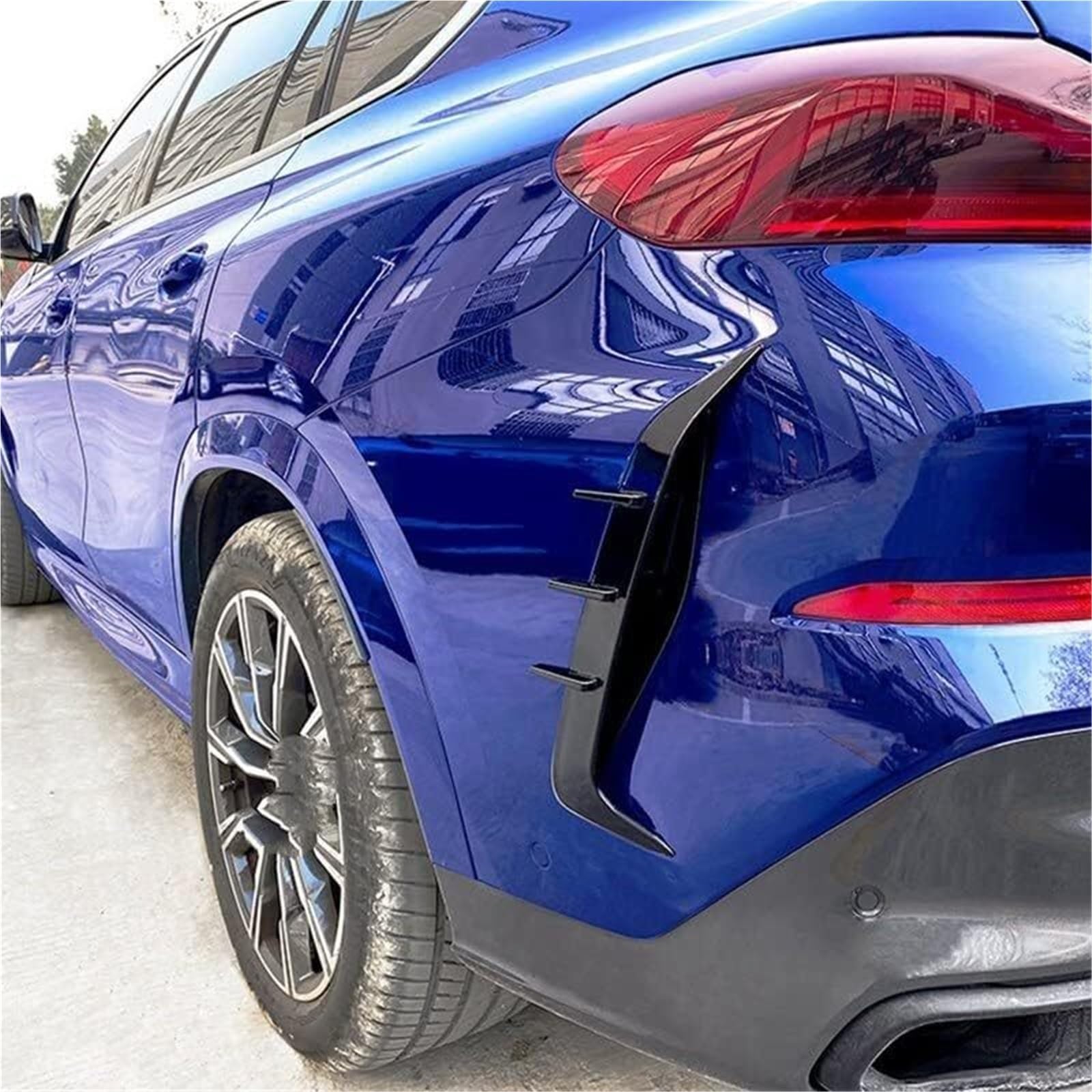 Ala spoiler posteriore 1 paio di spoiler per paraurti posteriore per copertura per BMW X6 G06 2019-2023