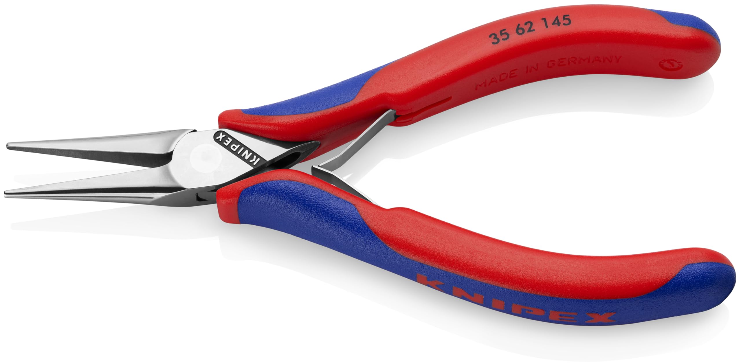 KNIPEX Szczypce dla elektroników polerowana na wysoki połysk z osłonkami wielokomponentowymi 145 mm, 35 62 145