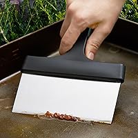 Vista 3 de Kit de limpieza de plancha para Blackstone, 15 piezas de accesorios de parrilla plana - Raspador, ladrillo de limpieza, estropajos y asas