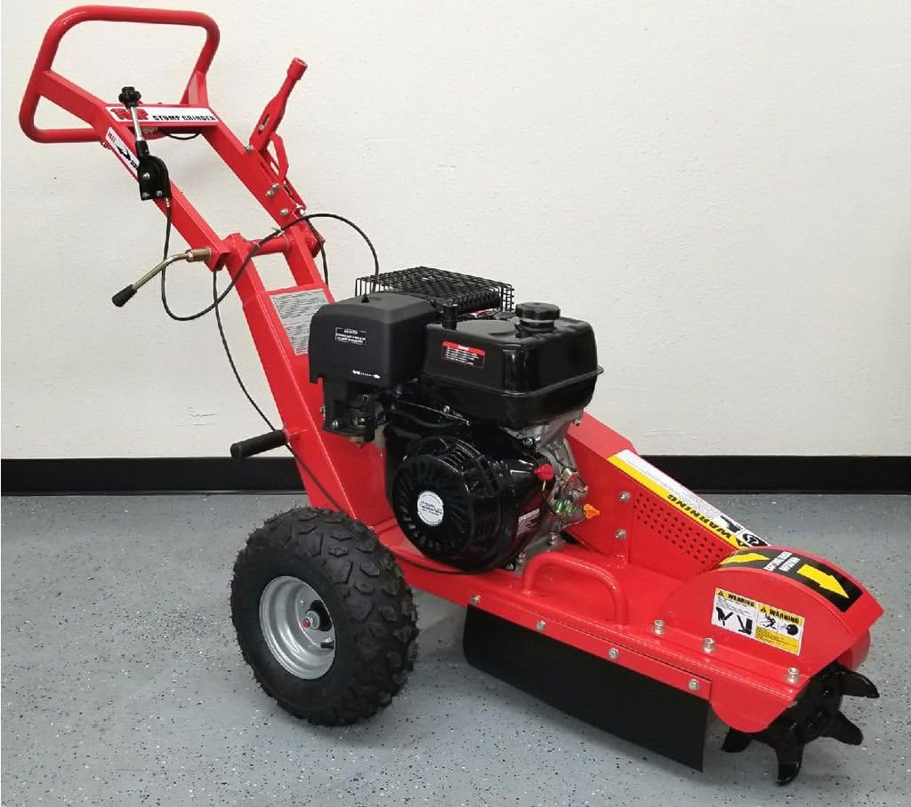 15HP Gas Powered Walk Behind Stump Grinder by SDI Factory Direct