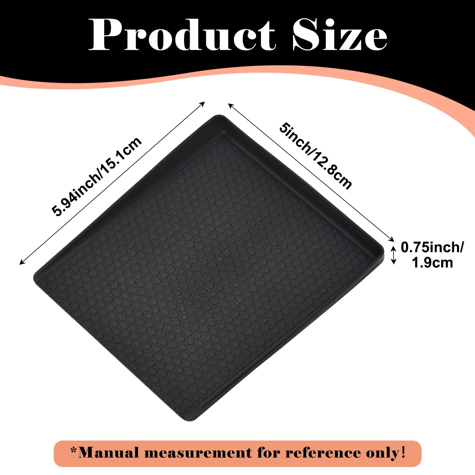 Organizer pod konsolę środkową do Suzuki Jimny JB74/JB64 2024-2025 | Specjalnie zaprojektowana taca, antypoślizgowa i chroniąca przed zarysowaniami, akcesoria do wnętrza samochodu