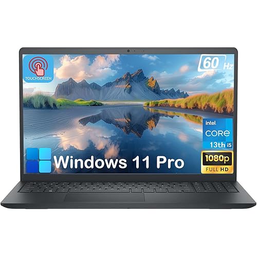 Dell Inspiron 15 3530 Touchscreen Laptop Computer for Business & Student, 32GB RAM, 1TB SSD, Win 11 Pro, Intel 10-Core i5-1334U, 15.6" WVA LED FHD Anti-Glare Display, AI Copilot, w/Accessories