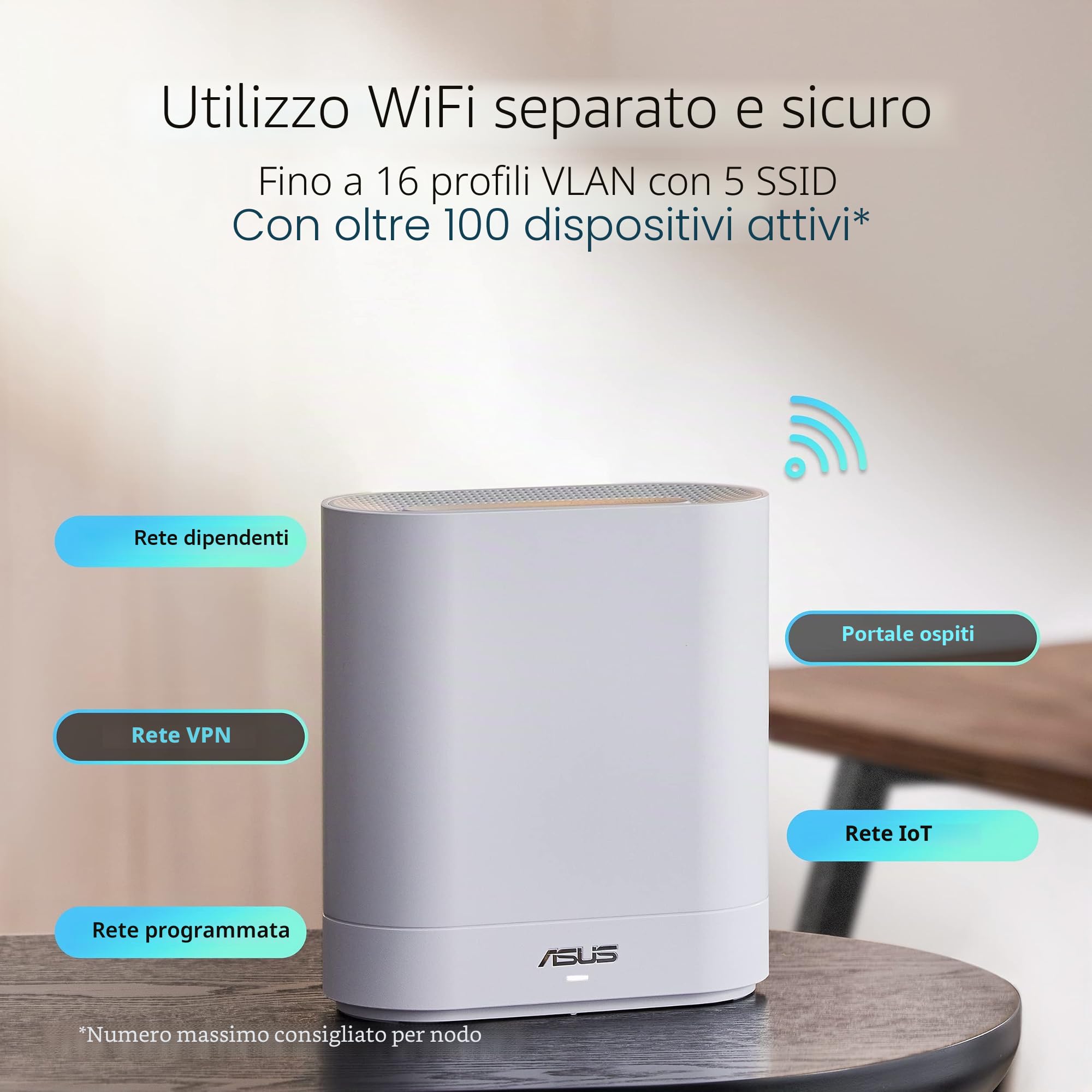 Asus - Routeur sans fil Expert WiFi EBM68