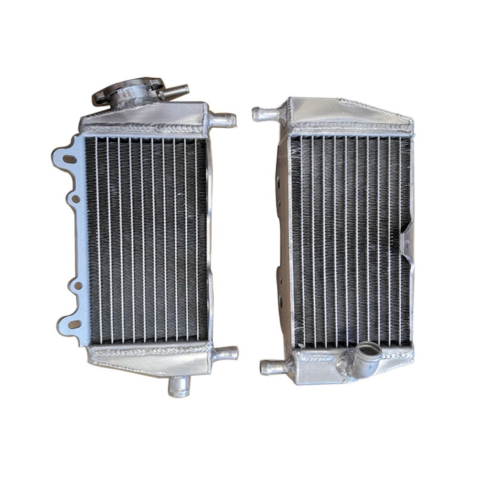 estaw Chłodnicy Pasuje do 1994-2002 Kawasaki KX125 KX 125 Aluminiowa chłodnica chłodnicy Chłodzenie płynu chłodzącego Chłodnica
