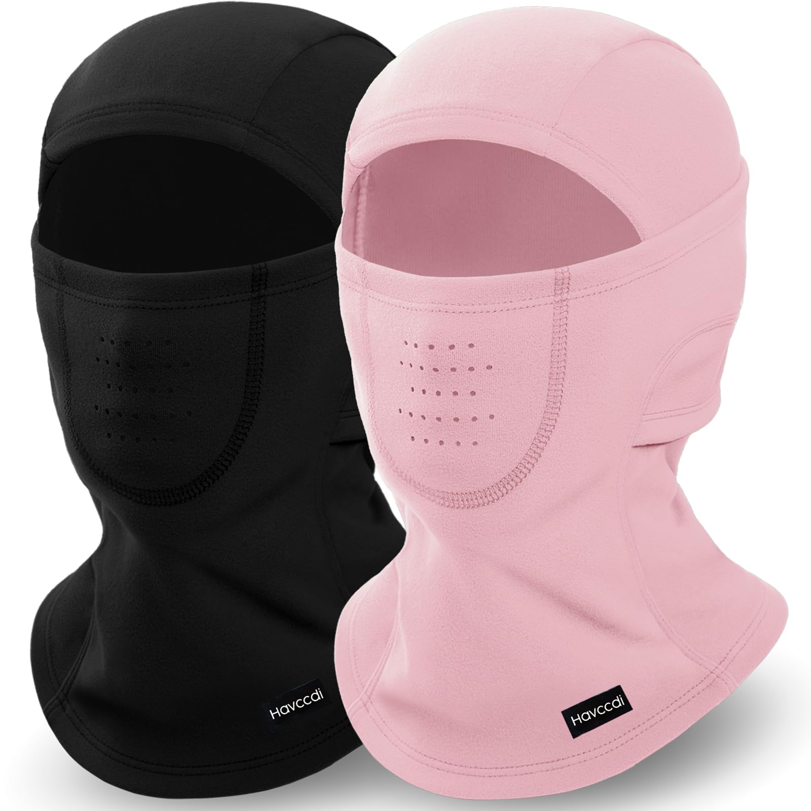Breathable Kids Balaclava Ski Mask, Winter Warm Face Mask for Boys Girls Fleece Neck Warmer for Cold Weather
