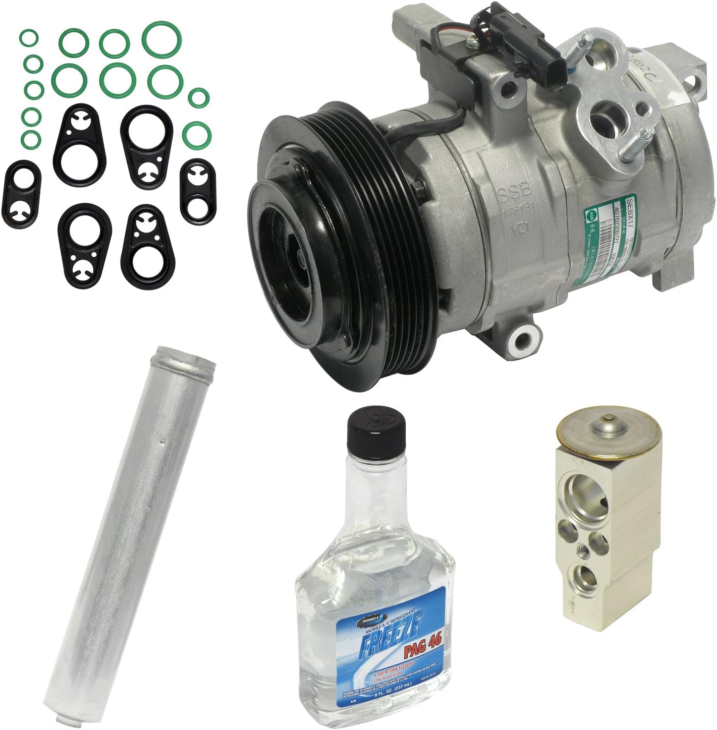 Universal Air Conditioner KT 4093 A/C Compressor and Component Kit