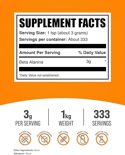 Miniatura 2 de Bulksupplements Pure Beta polvo de analina 1