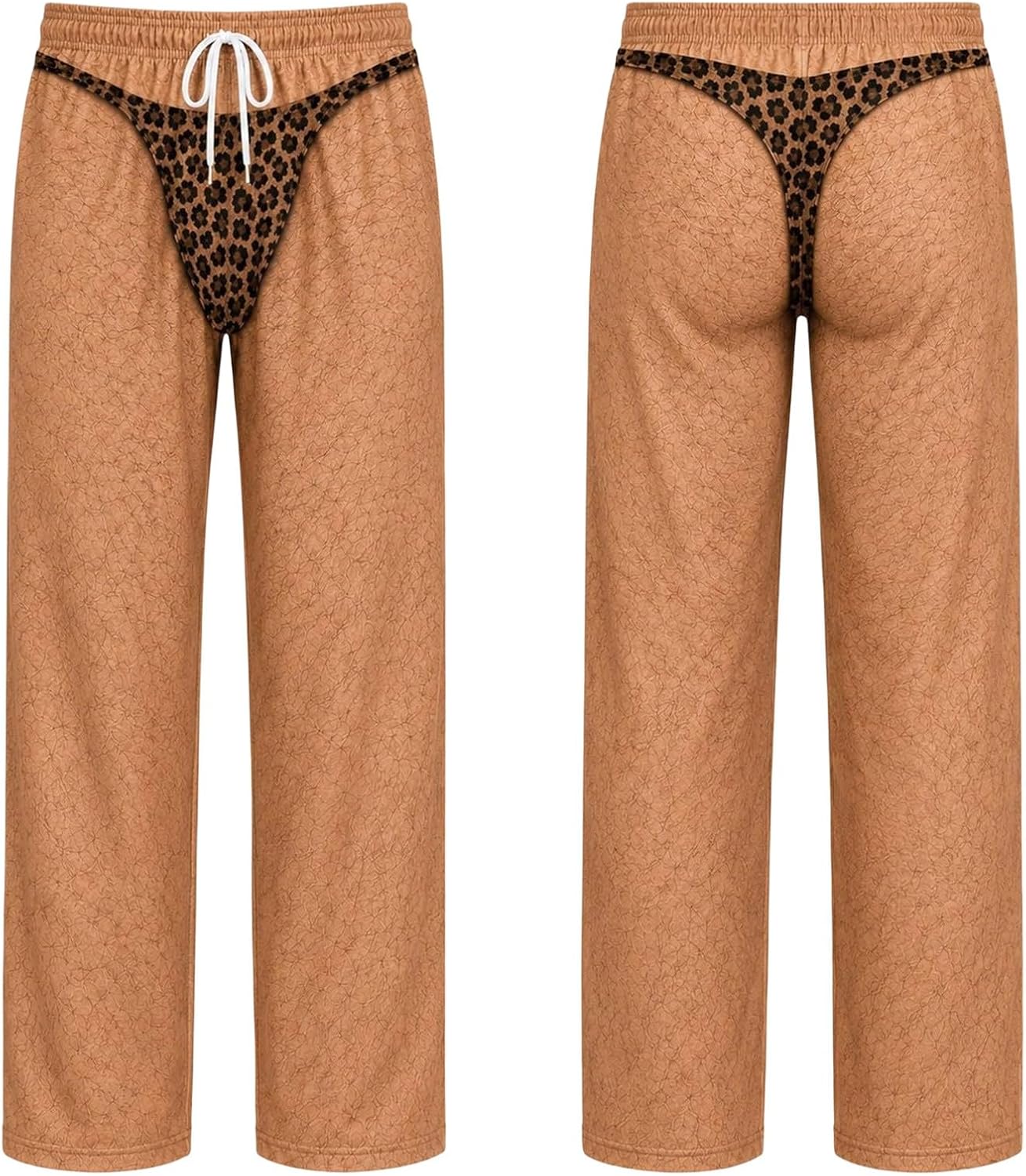 HJINGSUN Pajamas for Men Funny 3D Thong Big Booty Lounge Pjs Pant Sleepwear