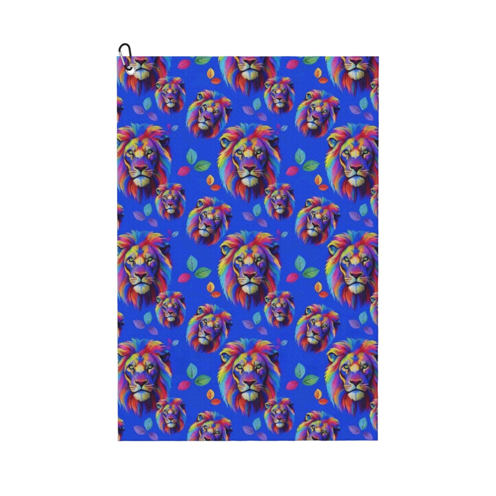 BSDFGSDD Watercolor Lion King Painting Art Golf Towel 24 x 16 inches
