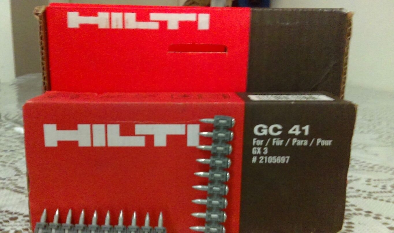 900pc HILTI XC G3 MX 3/4" Concrete PIns to Fit GX120 + GC 41 Buy