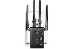 VICTONY Wifi Extender 1200Mbps Wireless Internet Access Point for Smart Home &...