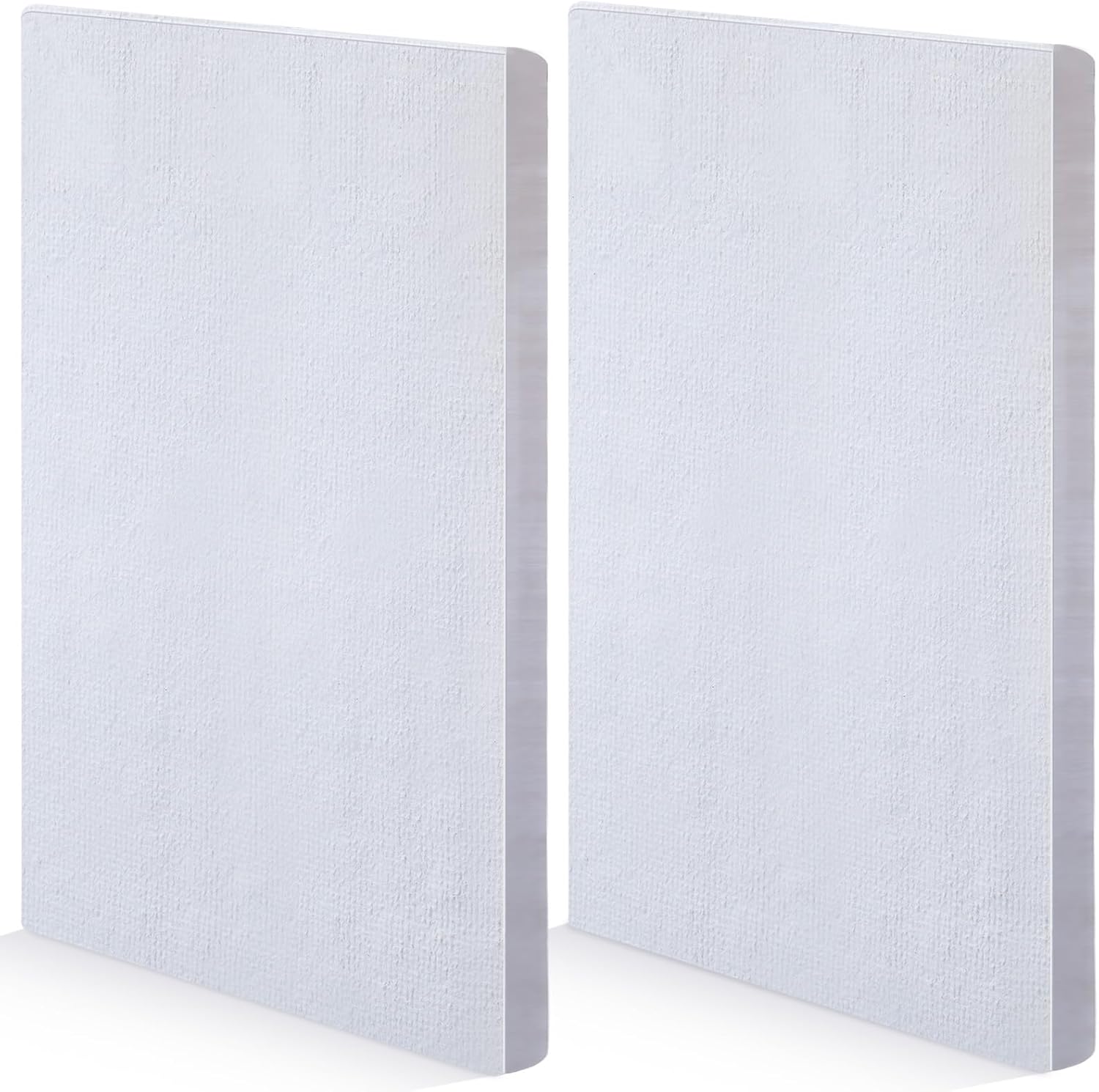 Sasylvia 2-Pack Ceramic Fiber Insulation Boards 12x8x0.8" - Fireproof, Heat Resistant for Wood Stoves, Fireplaces, Pizza Ovens, Kilns